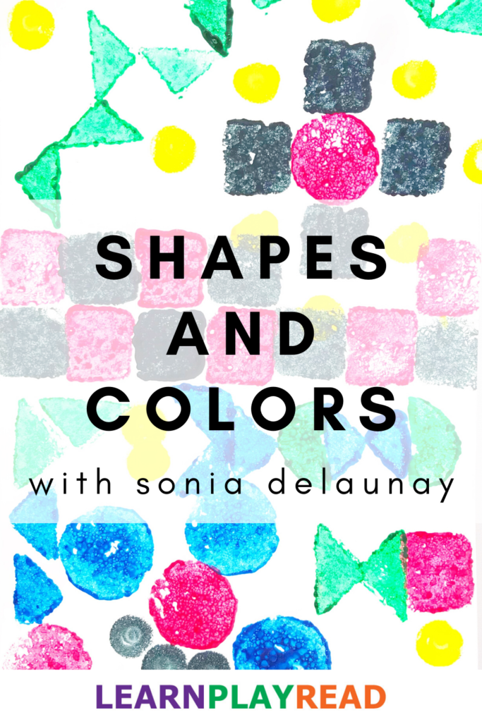 shapes and colors with sonia delaunay