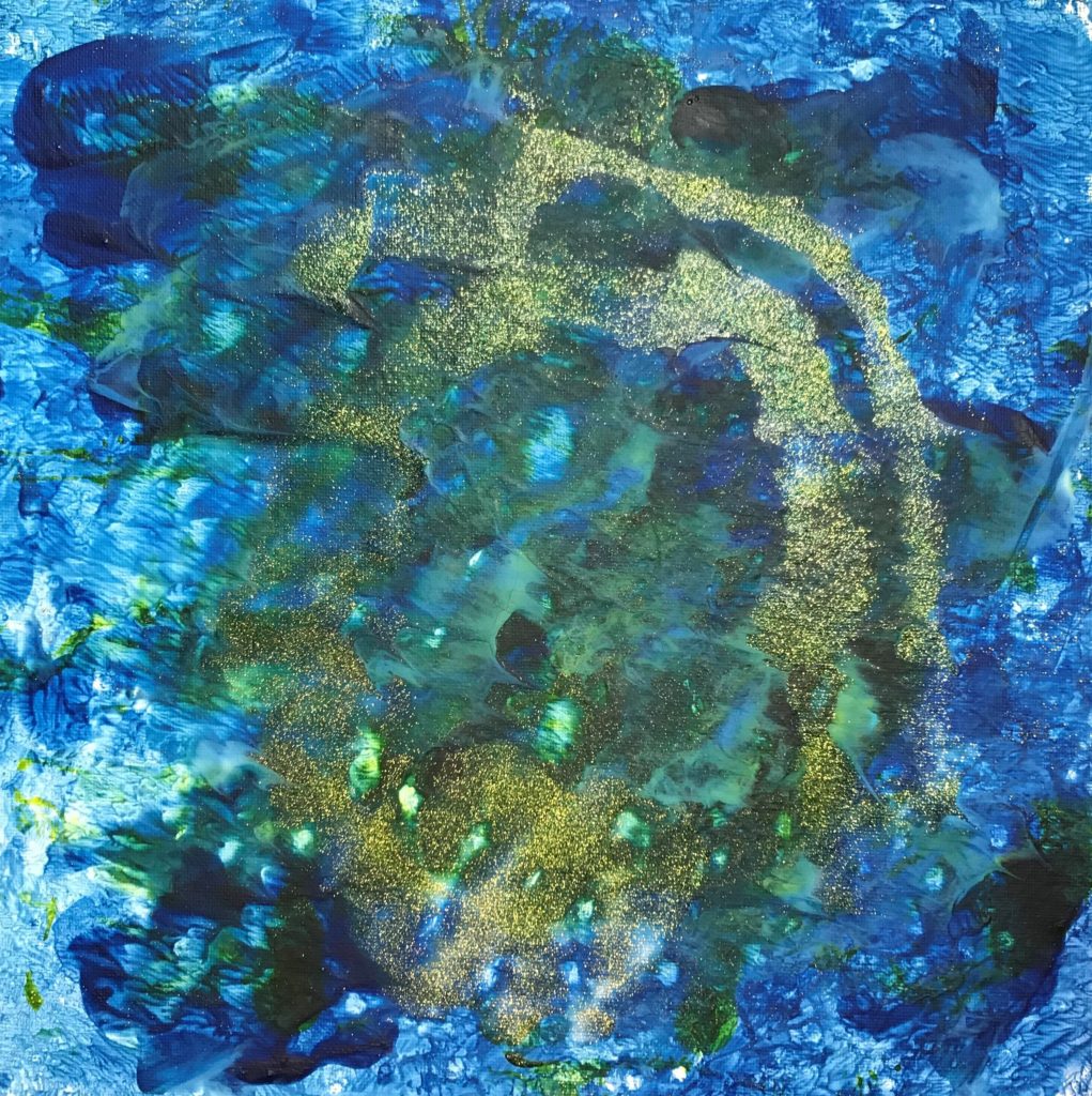 Van Gogh's 'Starry Night' Wax Paper Painting