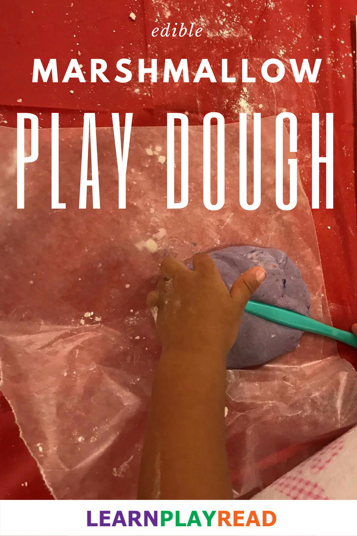 edible marshmallow play dough