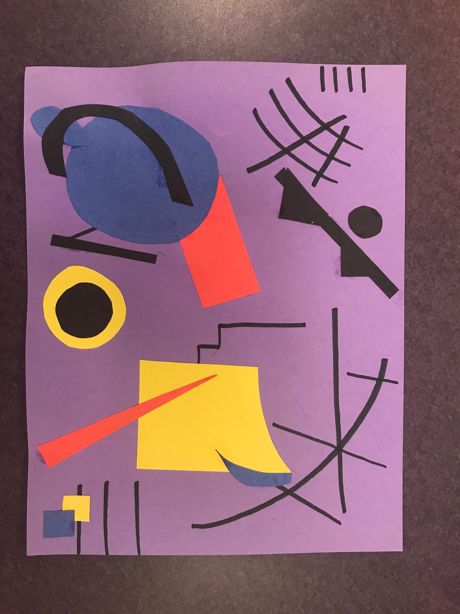 Kandinsky Process Art for Toddlers and Preschoolers