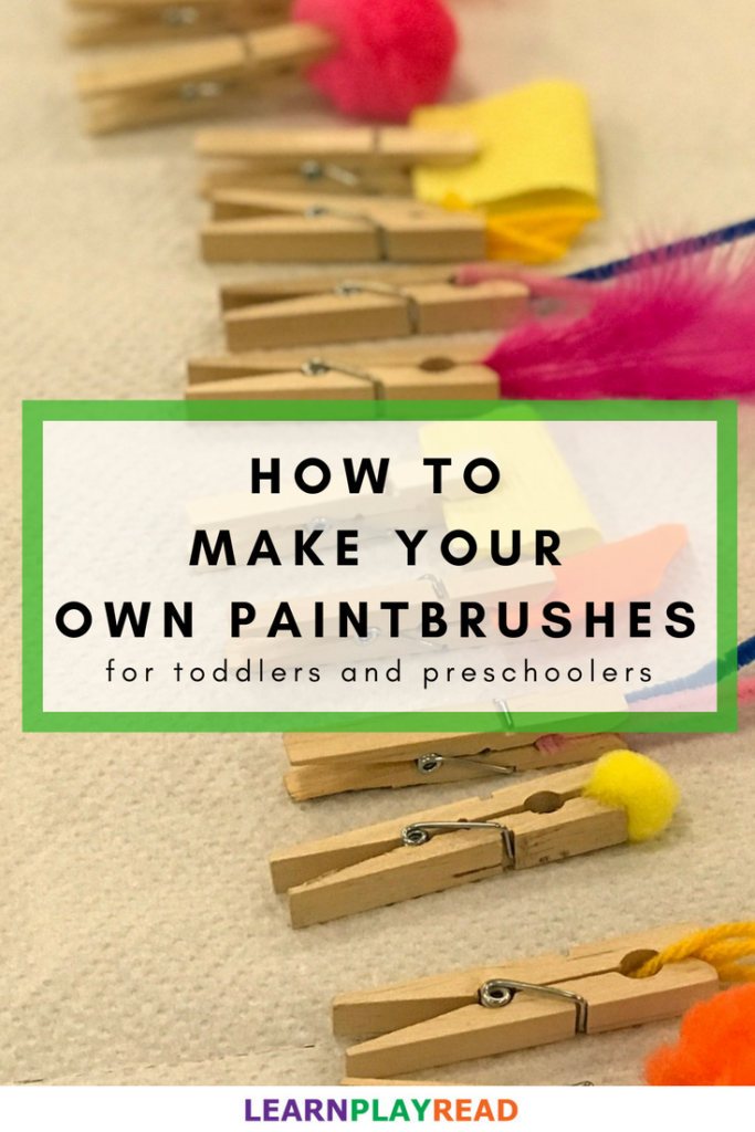 DIY Paintbrushes for Kids