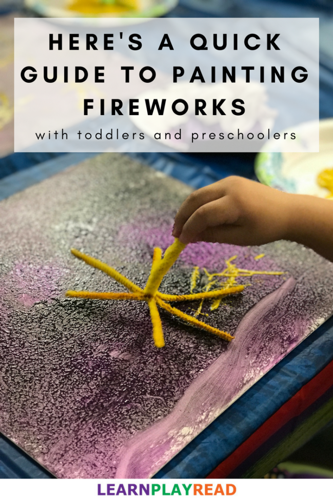 Fireworks Painting Inspired by James Abbott McNeill Whistler