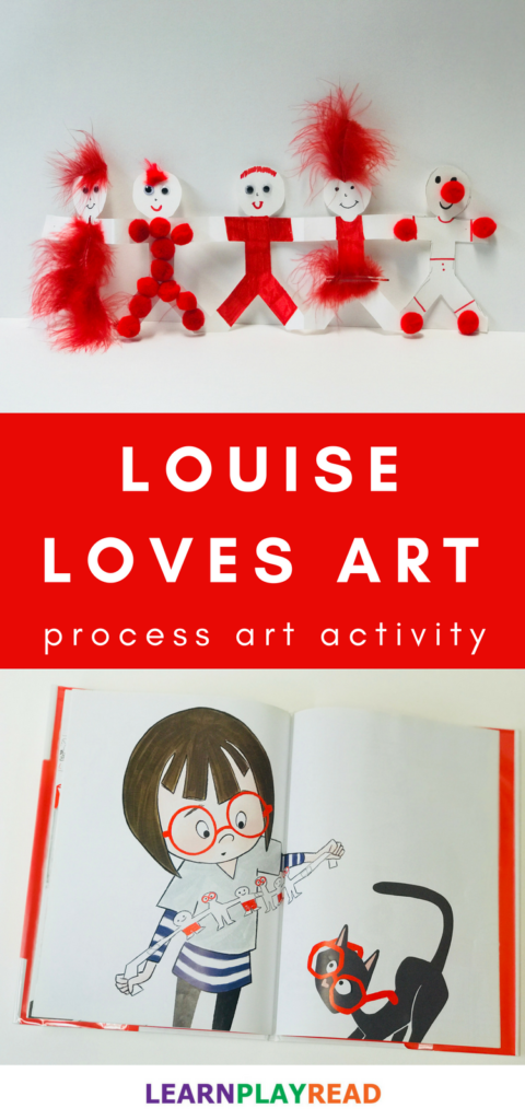 Louise Loves Art by Kelly Light Activity: Paper People Chains