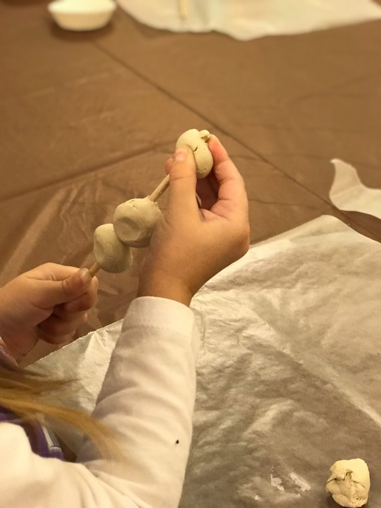 How to Make Clay Beaded Necklaces with Toddlers and Preschoolers