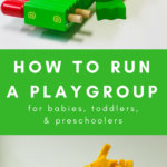 how to run a playgroup for babies, toddlers, and preschoolers