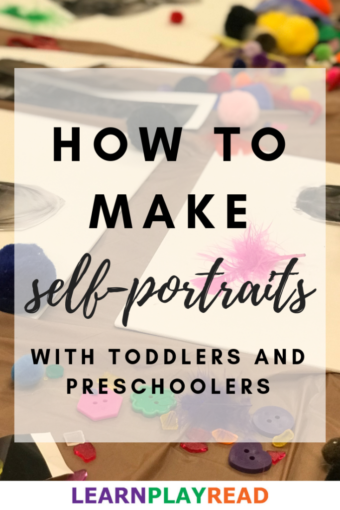 How to Make Self-Portraits with Toddlers and Preschoolers