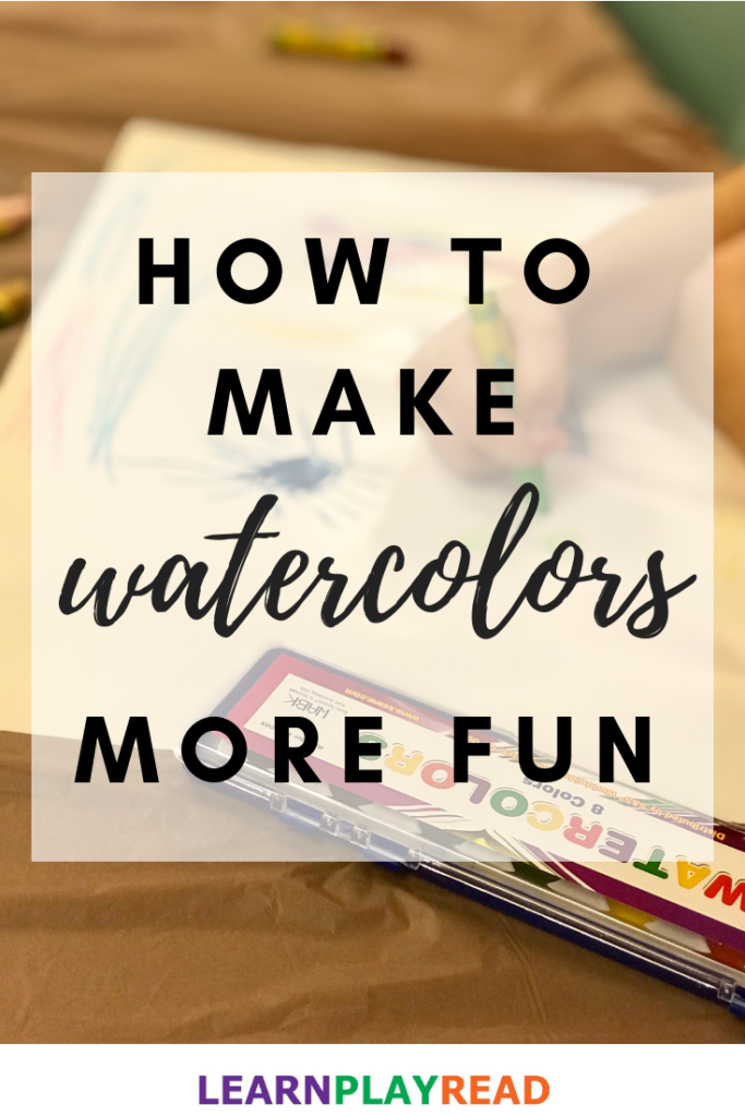 how to make watercolors more fun
