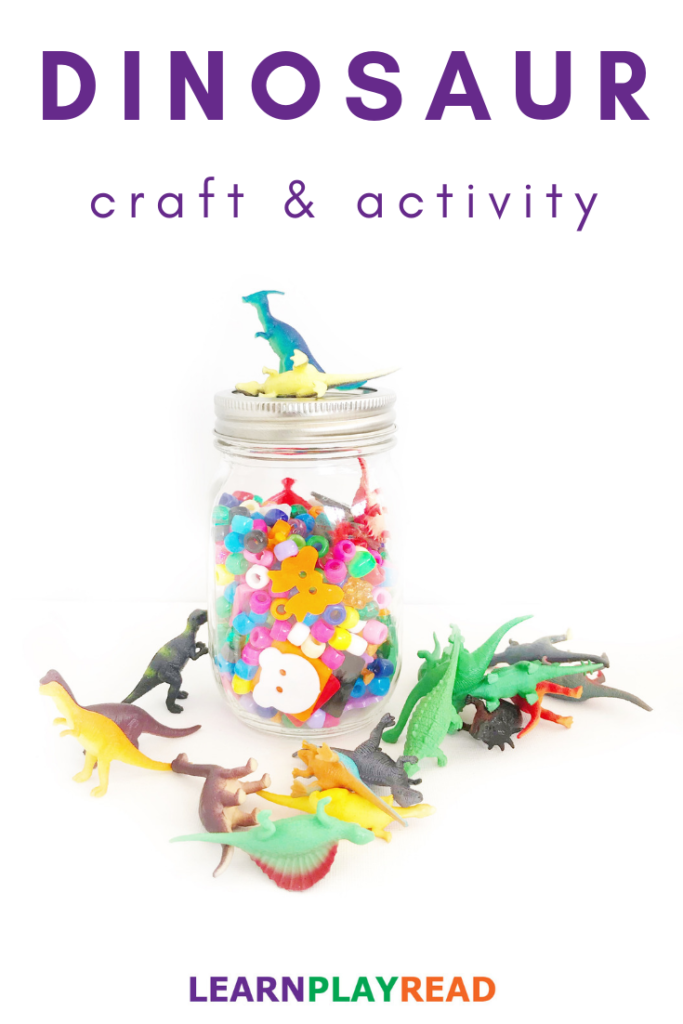 Dinosaur Simple Craft and Activity for Toddlers and Preschoolers