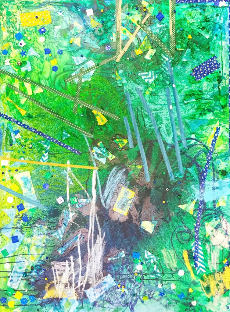 Group Process Art for Toddlers and Preschoolers: Canvas Challenge