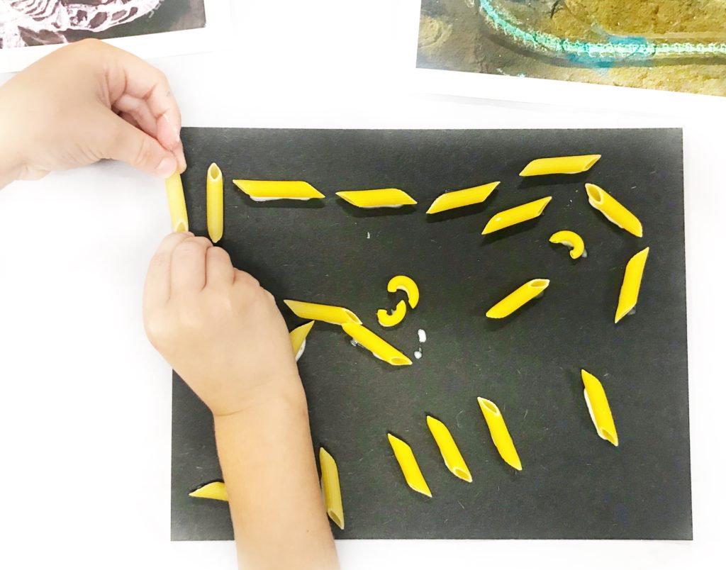 Dinosaur Fossil Art Activities for Toddlers and Preschoolers
