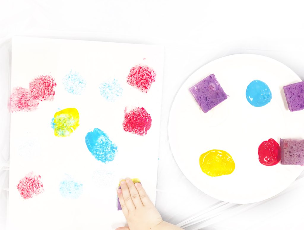 Exploring Shapes through Process Art with Toddlers and Preschoolers