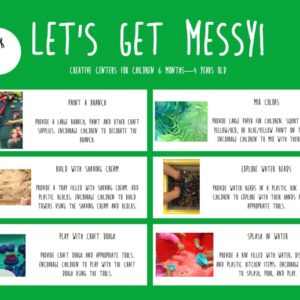 Let's Get Messy! Sensory Play Activities