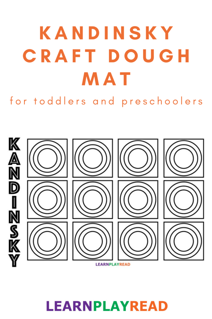 kandinsky craft dough mat