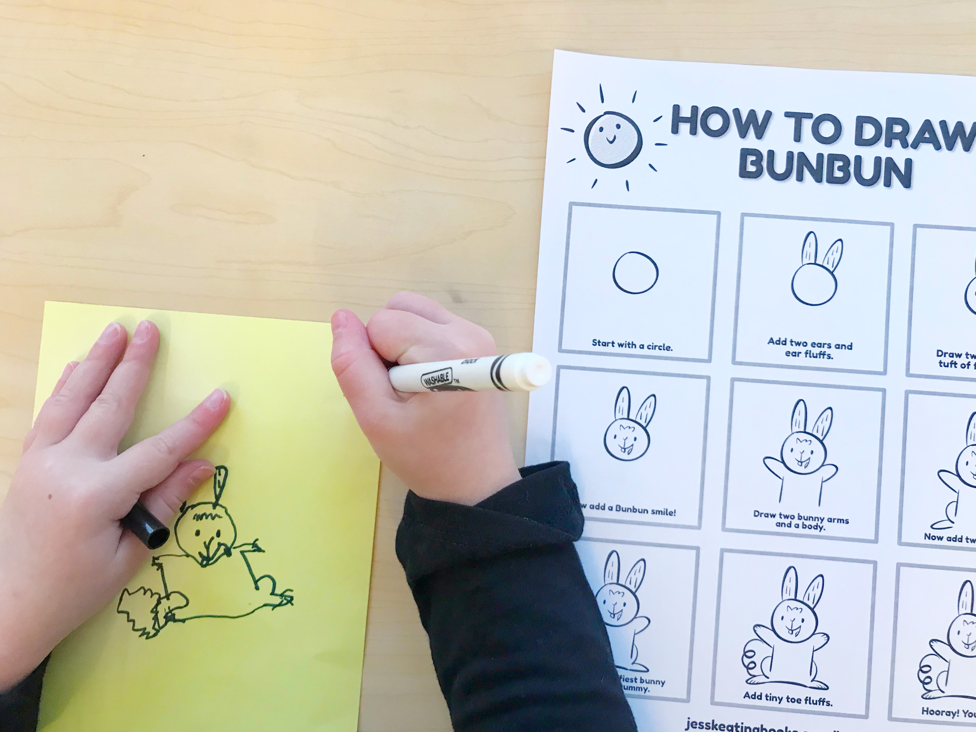 Elementary Drawing Activity with a Graphic Novel Read Aloud