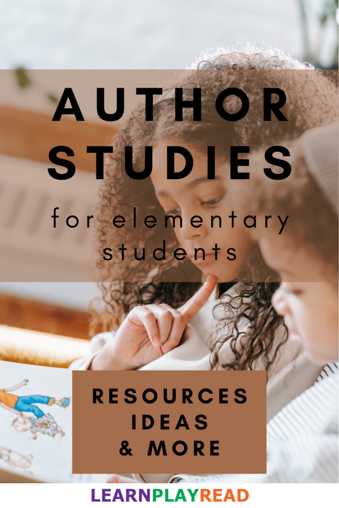 Author Study Resources for Elementary Educators and Students