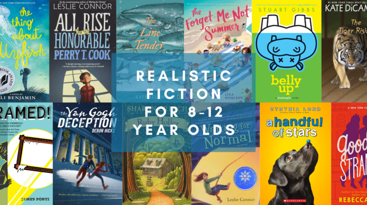 realistic fiction chapter books for 8-12 year olds